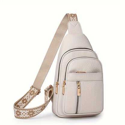 Hazel Stylish Vintage Chest Crossbody Shoulder Bag