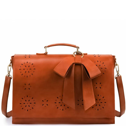 Elegant Bow-Tie Satchel Handbag for Women