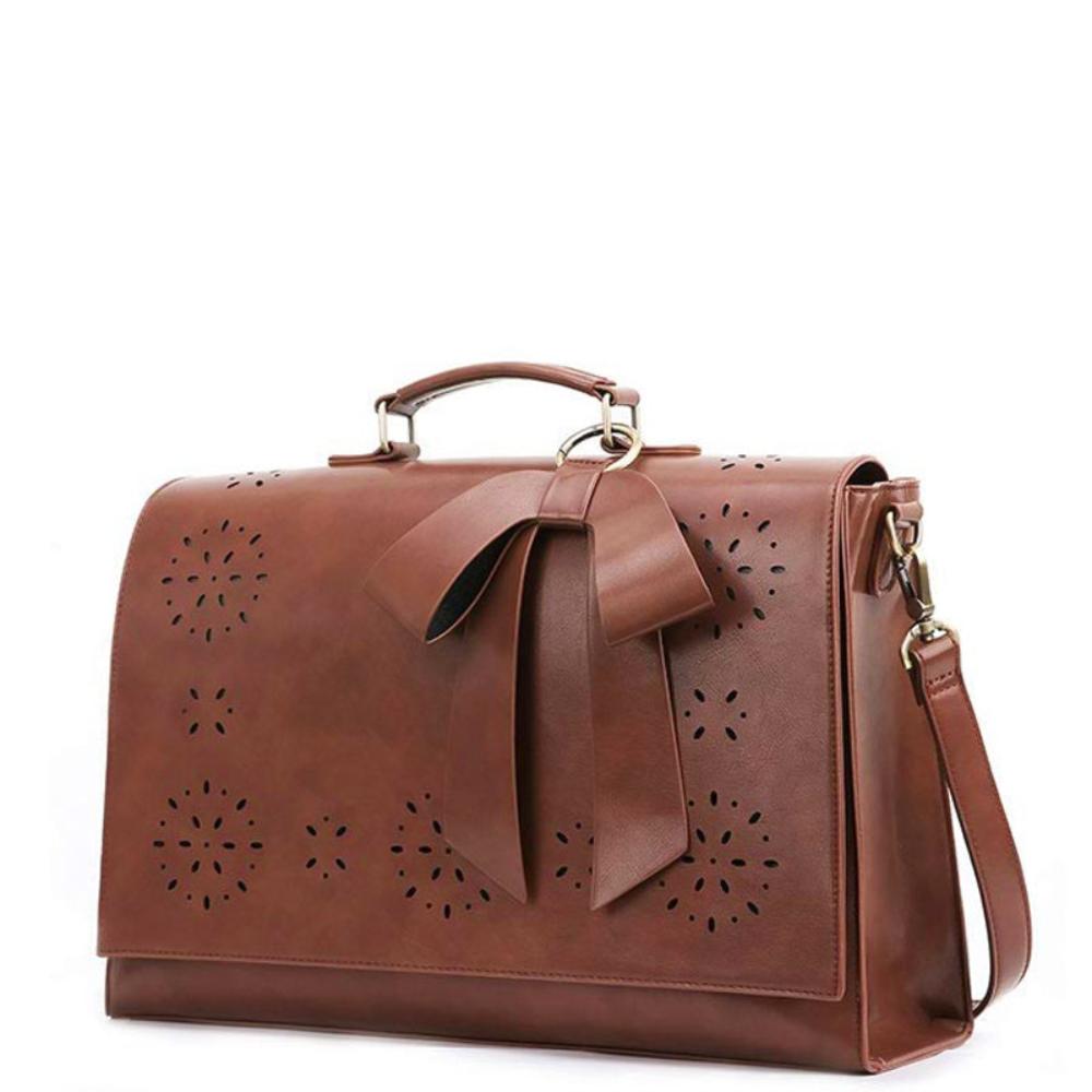 Elegant Bow-Tie Satchel Handbag for Women