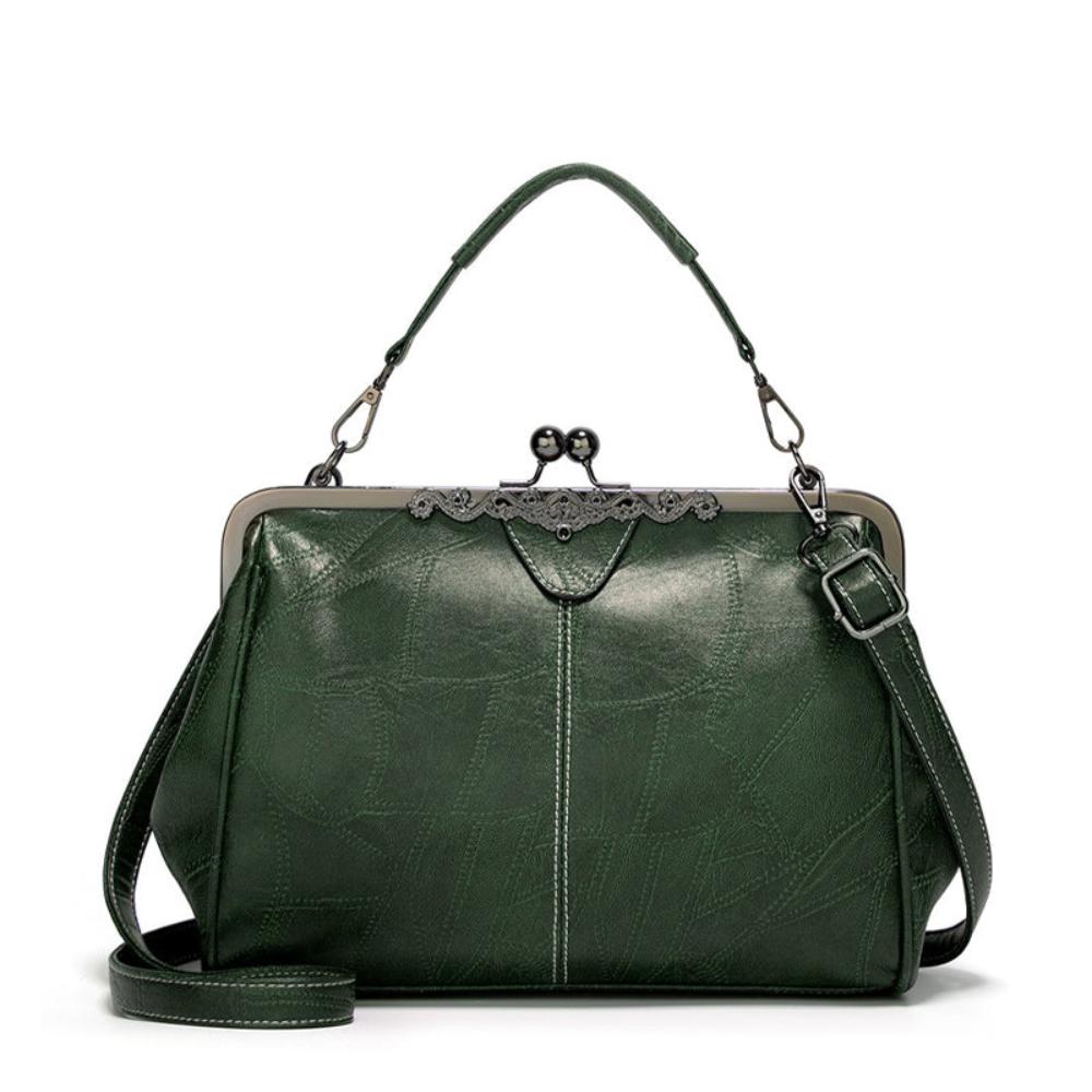 Elegant Retro Vintage Kiss-Lock Handbag