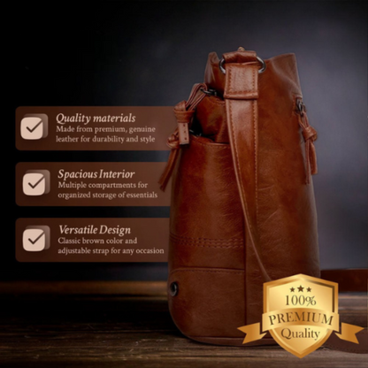 Alina Luxe Handcrafted Genuine Leather Tote