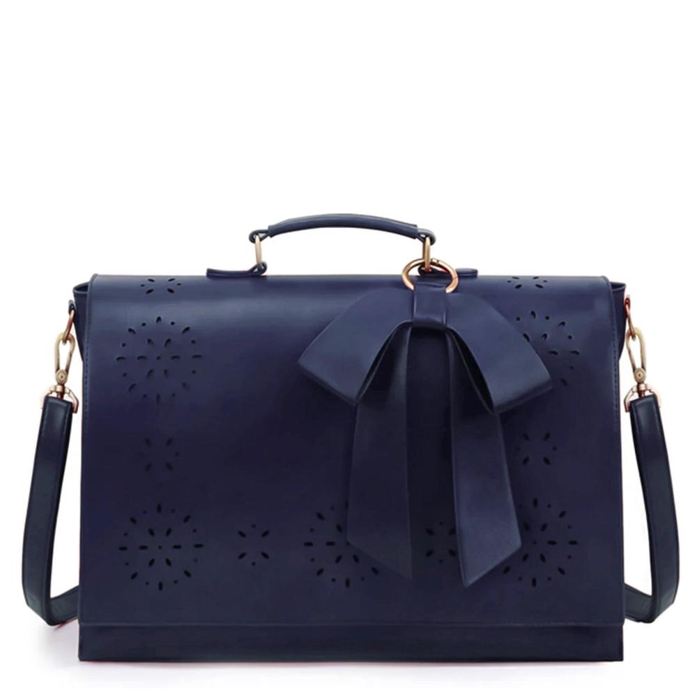 Elegant Bow-Tie Satchel Handbag for Women