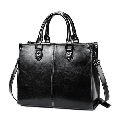 Elegant Tote Leather Bag Stylish and Functional