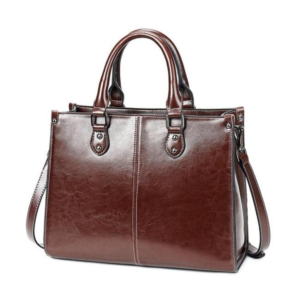Elegant Tote Leather Bag Stylish and Functional