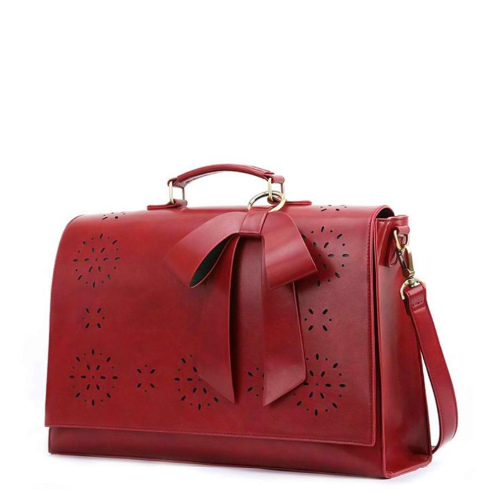Elegant Bow-Tie Satchel Handbag for Women